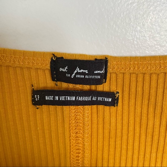 Urban Outfitters golden yellow bodysuit - Picture 3 of 3